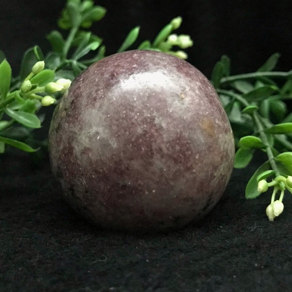 Gorgeous Lepidolite sphere - Picture 1 of 4